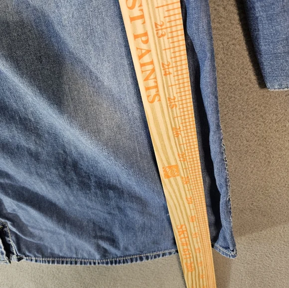 Lucky Brand Blue Denim Mini Dress - Picture 7 of 11
